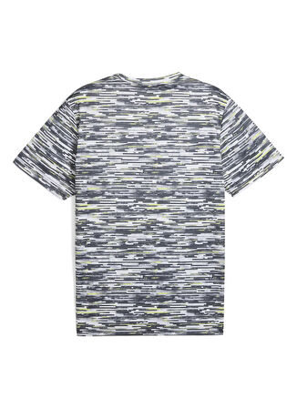 Puma 52671802 M TAD ESSENTIALS AOP Tee P Siyah Yuvarlak Yaka Regular Fit Baskılı Erkek T-Shirt