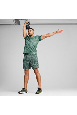 Puma  Tad Essentials Aop Tee Erkek Yeşil Spor Tişört 52671830
