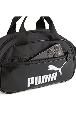 09129601 CAMPUS Mini Bag Siyah Unisex Omuz Çantası