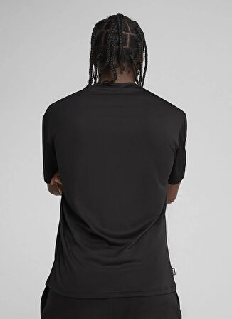 Puma 63049901 Posterize Tee II PUMA Blac Siyah Yuvarlak Yaka Regular Fit Düz Erkek T-Shirt