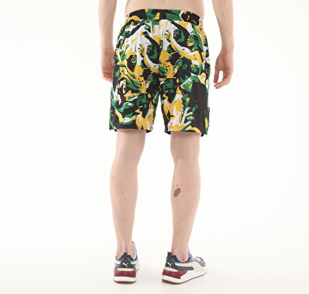 685444-01 Puma Rival Rage Aop Short Erkek Şort Ve Kapri Siyah