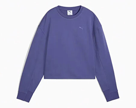 Puma Her Relaxed Crew Kadın Günlük Sweatshirts 68505846 Mor
