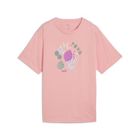 Puma 68508518 Graphics Relaxed Fruity Tee Kadın Spor Tişört