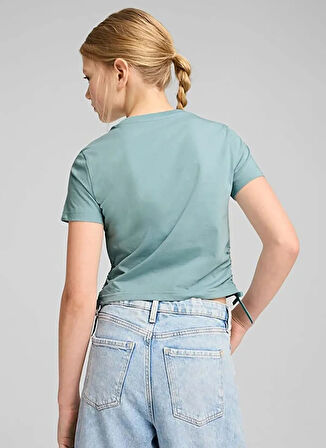 Puma Mint Kız Çocuk T-Shirt 68510867-FLAMING LOVE Knotted Tee G