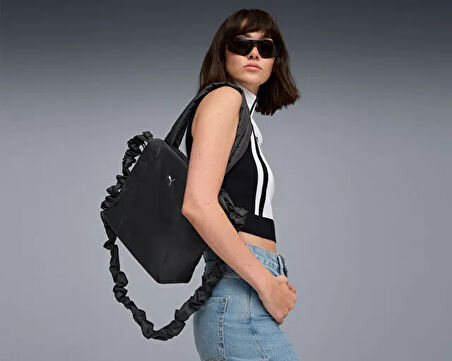 Puma Slouchy Small Shopper Omuz Çantası 09144404 Siyah