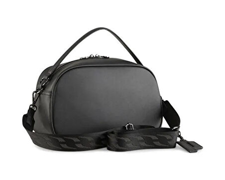 Puma Puma Sense Small Grip Bag Omuz Çantası-En: 30 cm, Boy: 18 cm, Derinlik: 12 cm 09127601 Siyah