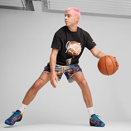 Dylan Exhibit Erkek Siyah Basketbol T-Shirt 63047501