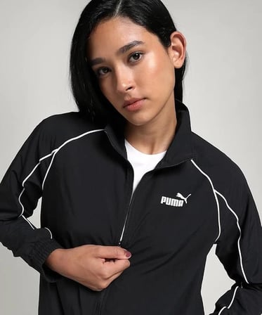Puma Woven Tracksuit Siyah Kadın Eşofman Takımı 68508001