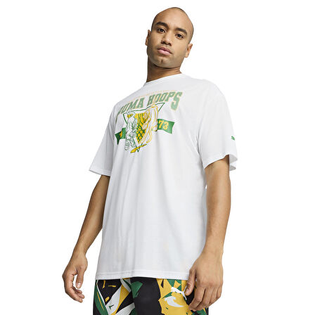 Rival Rage 3 Erkek Beyaz Basketbol T-Shirt 68544701