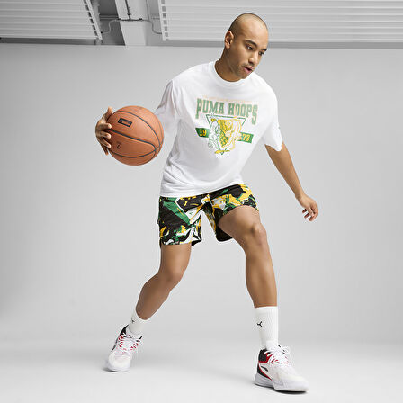 Rival Rage 3 Erkek Beyaz Basketbol T-Shirt 68544701