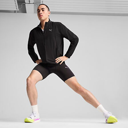 Run Velocity Erkek Siyah Koşu Ceket 52660701