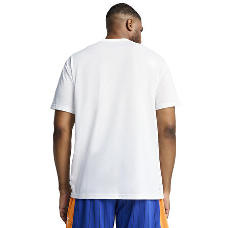 Rival Rage 5 Erkek Beyaz Basketbol T-Shirt 68545302