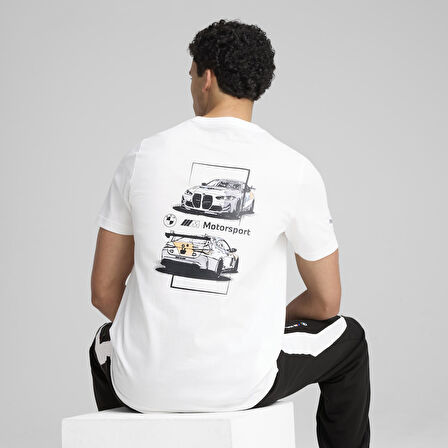 Puma 63073502 Bmw Mms Car Graphic Tee 2 Erkek Spor Tişört