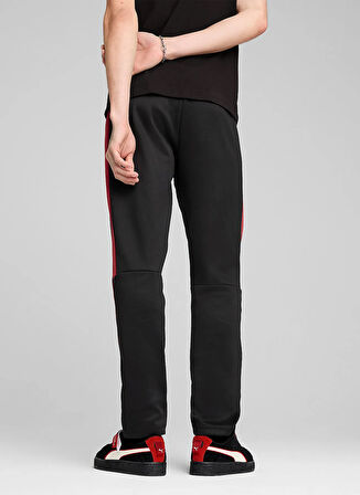 63019501 Ferrari Race MT7 Pants PUM Siyah Lastikli Bel Regular Fit Erkek Eşofman Altı