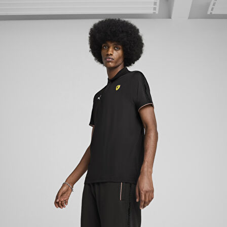 Puma 63018501 Ferrari Race Cloudspun Polo Erkek Polo Tişört