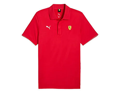 Puma Ferrari Race Cloudspun Polo Erkek Günlük Polo Tişört 63018502 Renkli