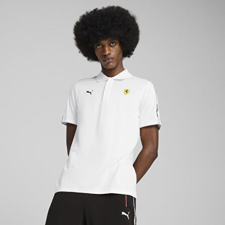 Puma Ferrari Race Cloudspun Polo Erkek Tişört 63018504