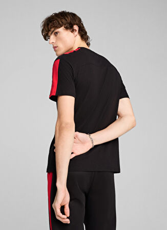 63019601 Ferrari Race MT7 Tee Beyaz Yuvarlak Yaka Regular Fit Erkek T-Shirt