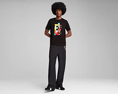 Puma Ferrari Race Graphic Tee 2 Erkek Günlük Tişört 63023701 Renkli