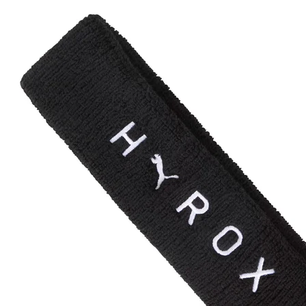 x Hyrox Unisex Siyah Antrenman Saç Bandı 02635801