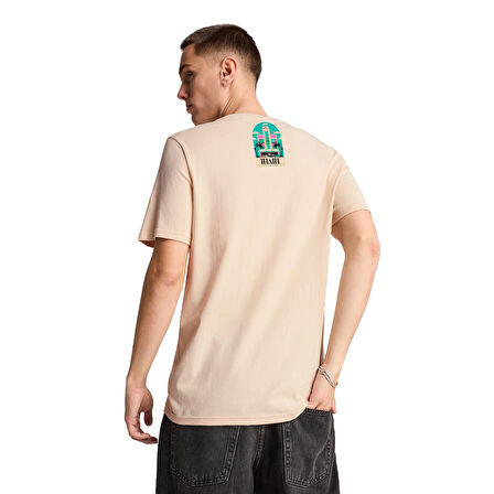 F1 Miami Erkek Bej Günlük Stil T-Shirt 63017613