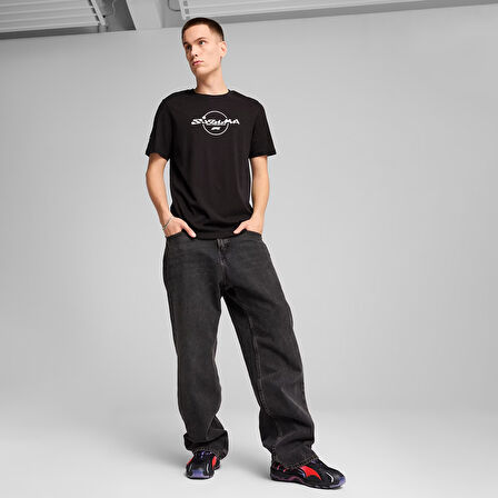 F1 Japan  Erkek Siyah Günlük Stil T-Shirt 63017501