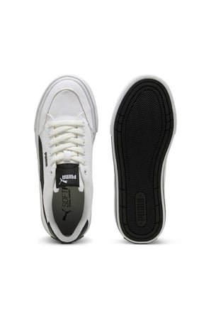 Puma CortClassicVulcFSPlatformWns 402329 01 Kadın Sneaker Ayakkabı Beyaz Siyah 36-40 