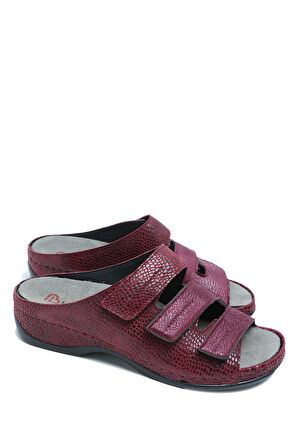 1013 Berkemann Andrea Kadın Anatomik Deri Terlik 3.0-8.5