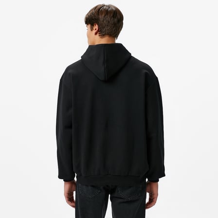 Karl Kani Small Signature Essential Erkek Siyah Sweatshirt