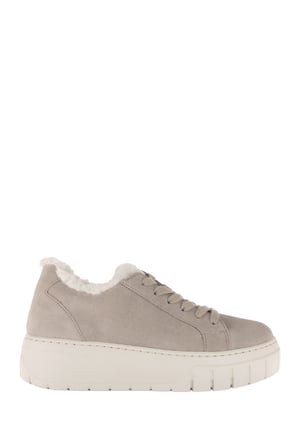 73221 Gabor Kadın Kürk Detaylı Sneaker 3.5-7.5