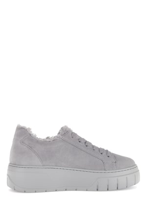 73221 Gabor Kadın Kürk Detaylı Sneaker 3.5-7.5