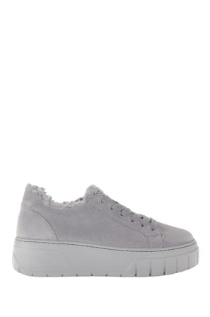 73221 Gabor Kadın Kürk Detaylı Sneaker 3.5-7.5