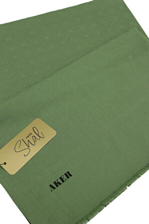Mint Yeşili  Cotton Pamuk Şal 952