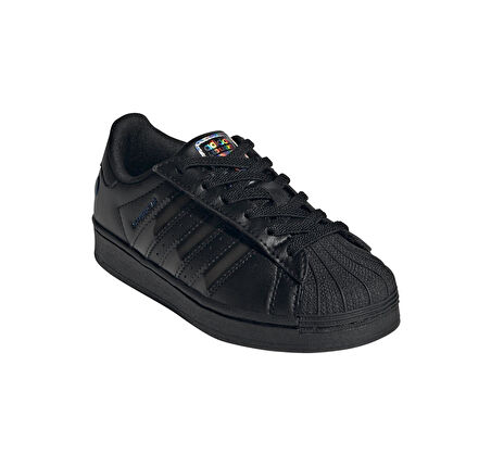 JS1291-C adidas Superstar Led Lıghts Cf El C &amp;Ccedil;ocuk Spor Ayakkabı Siyah