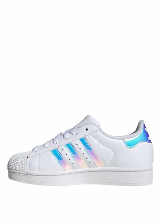 adidas Beyaz Kız Çocuk Yürüyüş Ayakkabısı JQ2803 SUPERSTAR II J