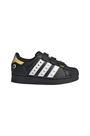 adidas Çocuk  Siyah  Sneaker SUPERSTAR LED LIGHTS CF C JP8087