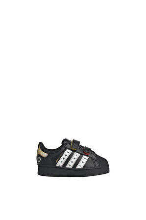 adidas Bebek  Siyah  Sneaker SUPERSTAR LED LIGHTS CF I JQ2806