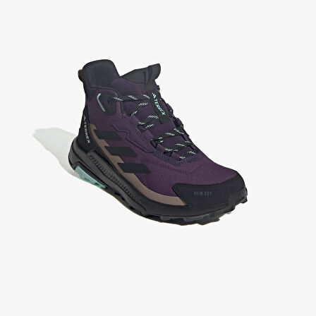 adidas Terrex Anylander Mid Rain.Rdy Kadın Mor Yürüyüş Ayakkabısı