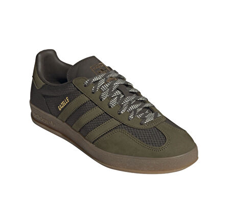 JQ8396-E adidas Gazelle Indoor Erkek Spor Ayakkabı Yeşil