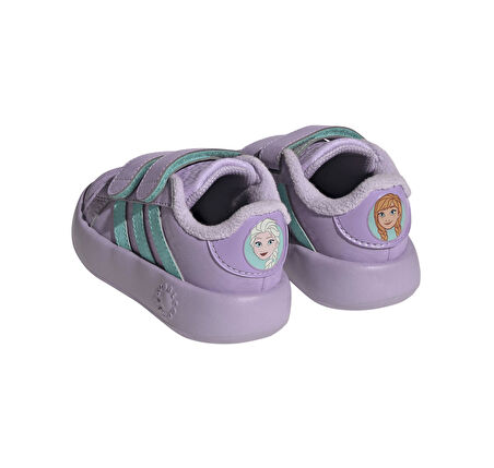 JR5630-B adidas Grand Court Frozen Cf I Bebek Spor Ayakkabı Mor