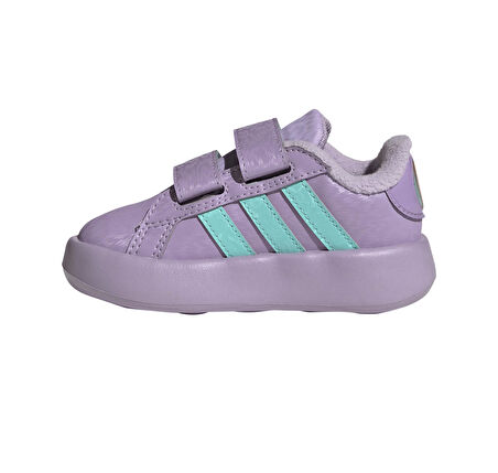 JR5630-B adidas Grand Court Frozen Cf I Bebek Spor Ayakkabı Mor