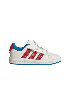 adidas Beyaz Çocuk   Yürüyüş Ayakkabısı GRAND COURT SPIDER-MAN EL K JS0778