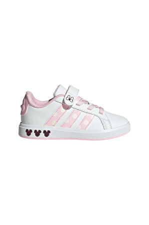 adidas Beyaz Çocuk   Yürüyüş Ayakkabısı GRAND COURT MINNIE EL K JR8134