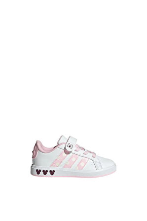 adidas Beyaz Çocuk   Yürüyüş Ayakkabısı GRAND COURT MINNIE EL K JR8134