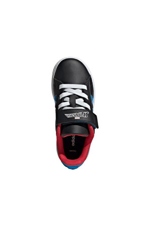 adidas Çocuk  Siyah  Yürüyüş Ayakkabısı GRAND COURT SPIDER-MAN EL K JQ8073