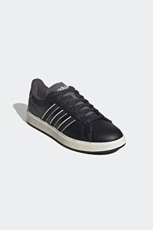 Grand Court 2.0 Erkek Spor Ayakkabı Js1739 CBLACK/CBLACK/OWHITE