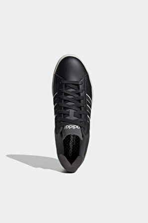 Grand Court 2.0 Erkek Spor Ayakkabı Js1739 CBLACK/CBLACK/OWHITE