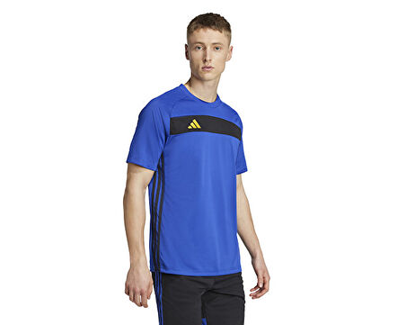 adidas Tiro Es Jsy Erkek Futbol Antrenman Tişörtü JW4613 Mavi