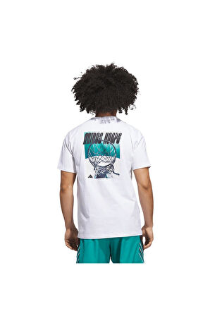 Erkek  Beyaz  Sweatshirt HD NOVELTY T 1 JX1782