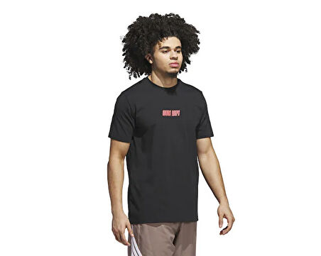 adidas Hd Novelty T 1 Erkek Basketbol Tişörtü JX1781 Siyah